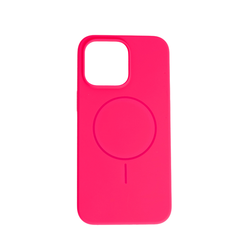 Apple Iphone Mobile Phone Magnetic Silicone Mobile Phone Case (Thin Circle) + Magnetic Suction