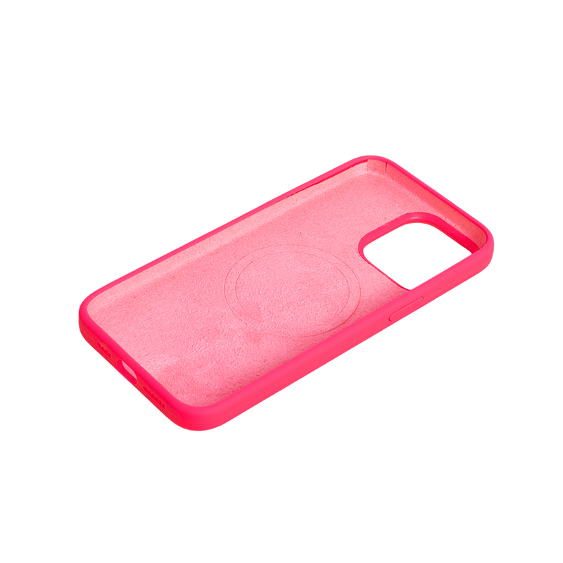 Apple Iphone Mobile Phone Magnetic Silicone Mobile Phone Case (Thin Circle) + Magnetic Suction
