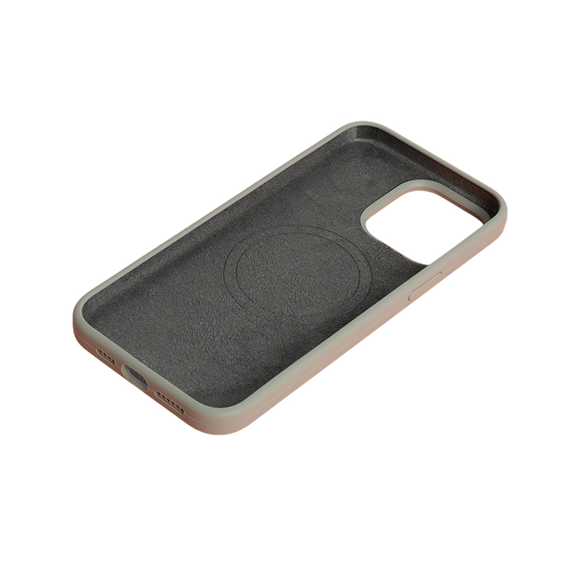 Apple Iphone Mobile Phone Magnetic Silicone Mobile Phone Case (Thin Circle) + Magnetic Suction