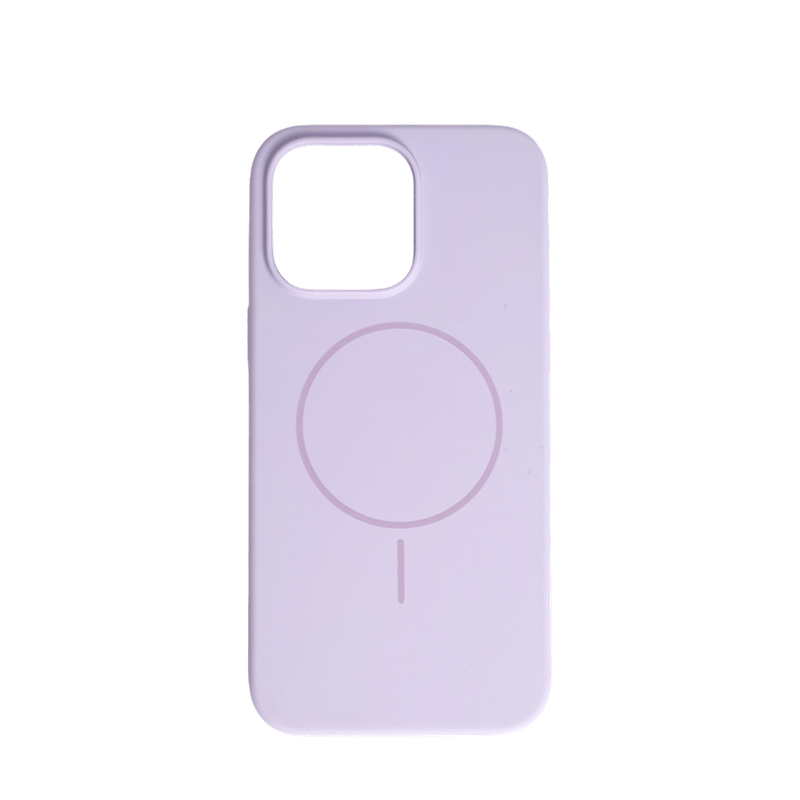 Apple Iphone Mobile Phone Magnetic Silicone Mobile Phone Case (Thin Circle) + Magnetic Suction