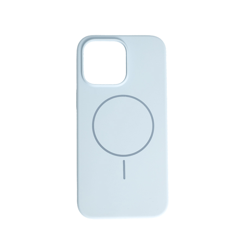 Apple Iphone Mobile Phone Magnetic Silicone Mobile Phone Case (Thin Circle) + Magnetic Suction