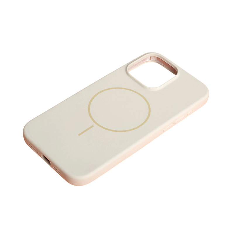 Apple Iphone Mobile Phone Magnetic Silicone Mobile Phone Case (Thin Circle) + Magnetic Suction