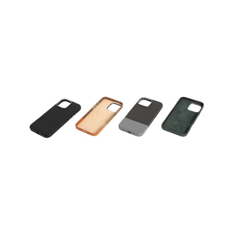 Brick And Stone Pattern Splicing (Metal Camera Ring + Metal Button + Magnetic Suction) Iphone Mobile Phone Protective Case