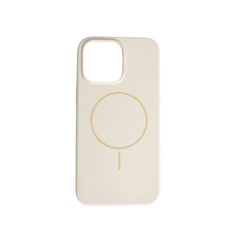 Apple Iphone Mobile Phone Magnetic Silicone Mobile Phone Case (Thin Circle) + Magnetic Suction