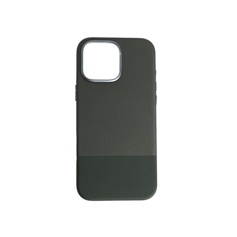 Brick And Stone Pattern Splicing (Metal Camera Ring + Metal Button + Magnetic Suction) Iphone Mobile Phone Protective Case