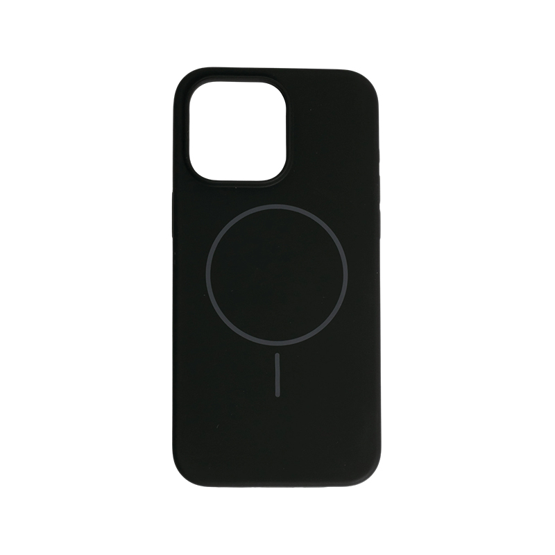 Apple Iphone Mobile Phone Magnetic Silicone Mobile Phone Case (Thin Circle) + Magnetic Suction