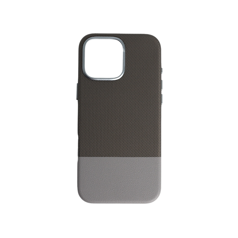 Brick And Stone Pattern Splicing (Metal Camera Ring + Metal Button + Magnetic Suction) Iphone Mobile Phone Protective Case
