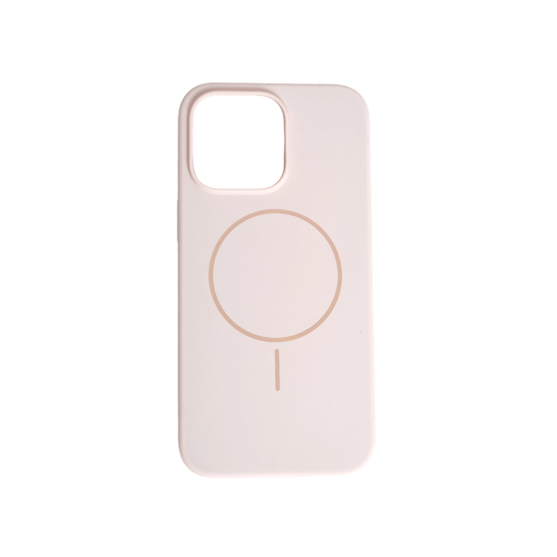 Apple Iphone Mobile Phone Magnetic Silicone Mobile Phone Case (Thin Circle) + Magnetic Suction