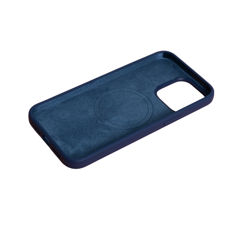 Apple Iphone Mobile Phone Magnetic Silicone Mobile Phone Case (Thin Circle) + Magnetic Suction