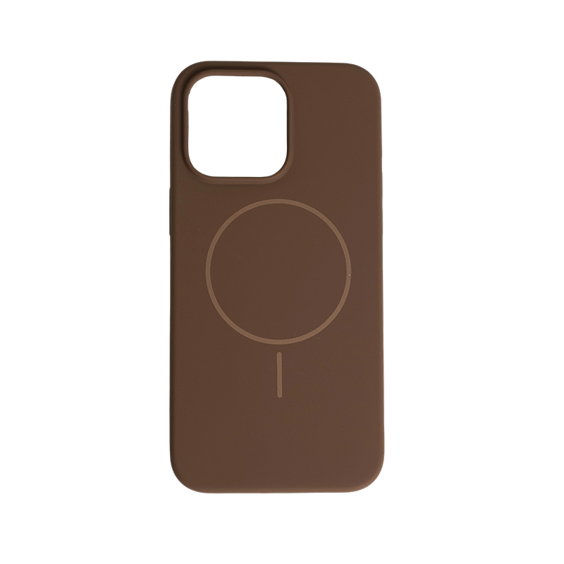 Apple Iphone Mobile Phone Magnetic Silicone Mobile Phone Case (Thin Circle) + Magnetic Suction