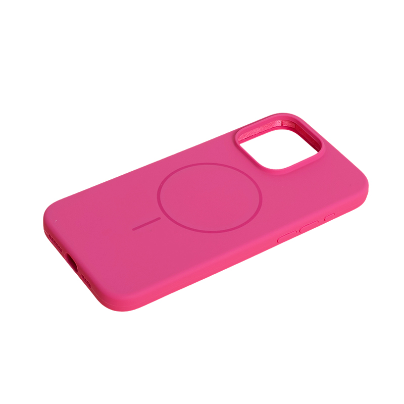 Apple Iphone Mobile Phone Magnetic Silicone Mobile Phone Case (Thin Circle) + Magnetic Suction