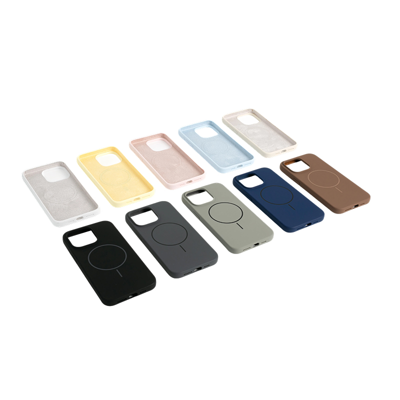 How can a magnetic silicone mobile phone case balance magnetic attraction and charging efficiency?